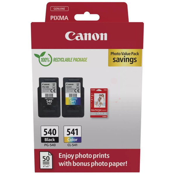 Canon Tinte PG-540/CL-541 Photo Value Pack