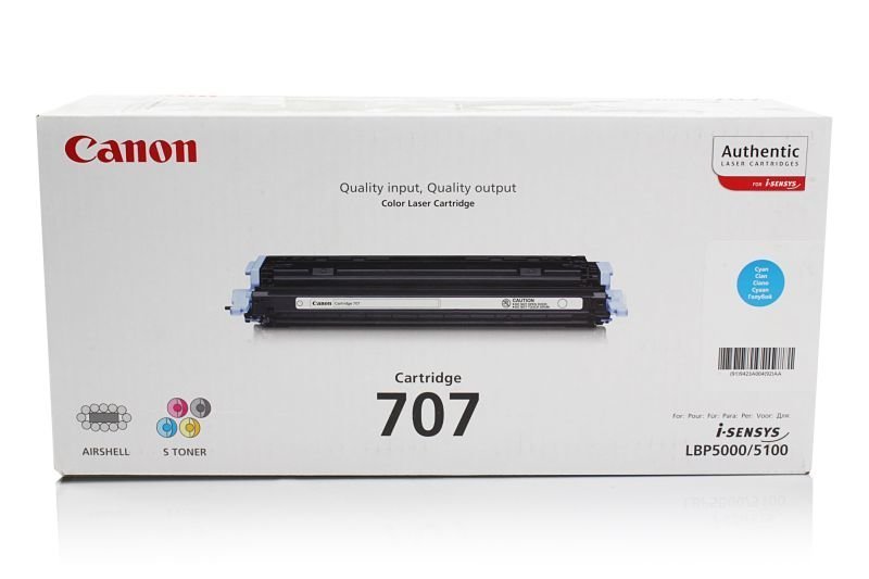 Canon 707C cyan Toner