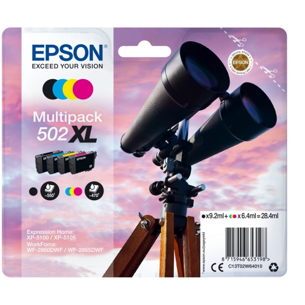 Epson Tinte 502XL Multipack